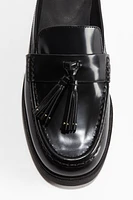 Leather Mule Loafers