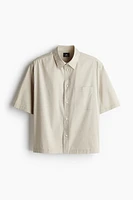 Oversized Short-Sleeved Shirt