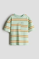 Motif-detail Cotton T-shirt