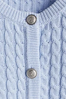 Cable-Knit Cardigan