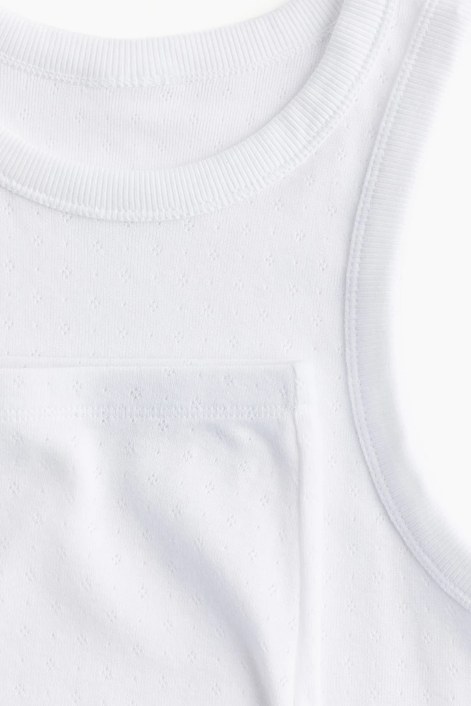 Pointelle Jersey Pajamas