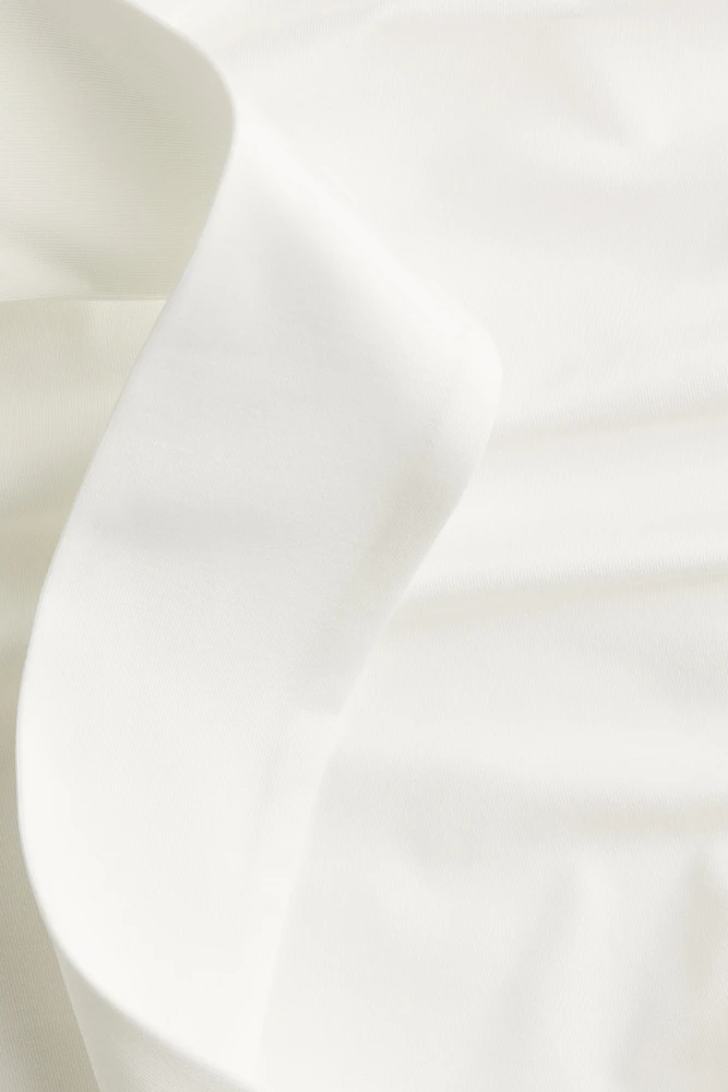 Draped One-Shoulder Top