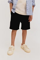 Linen-Blend Shorts