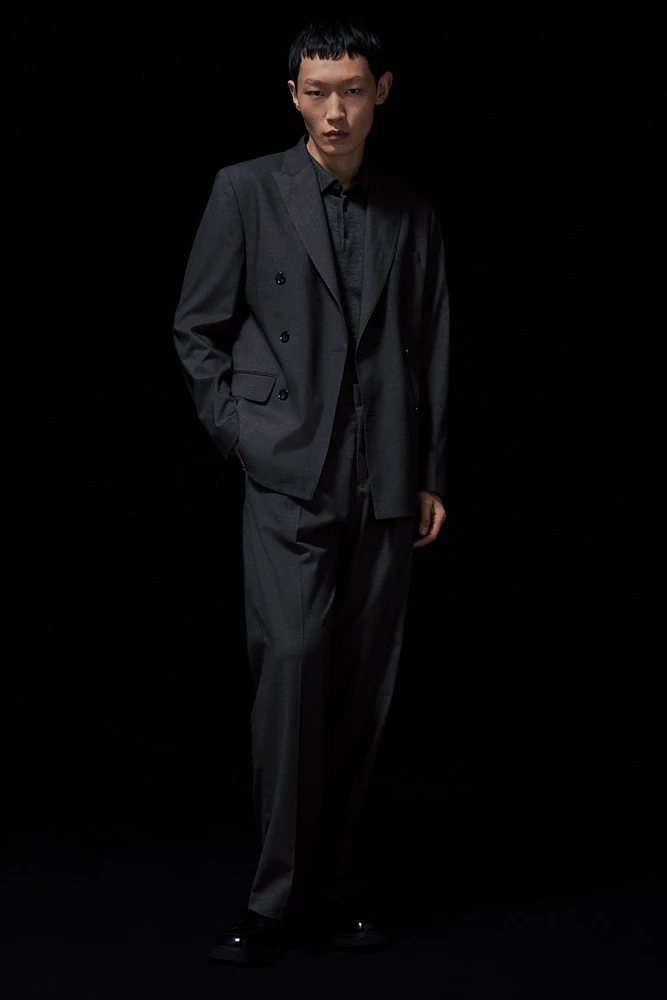 Relaxed-Fit Suit Pants