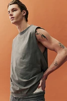 Regular-Fit Washed Tank Top
