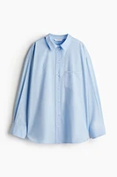 Loose-fit cotton shirt