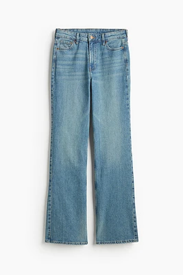 Jean Taille Haute Jambes semi-évasées