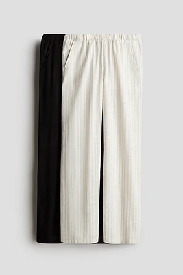 2-Pack Wide-Leg Pants