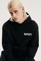 Loose Fit Printed Hoodie