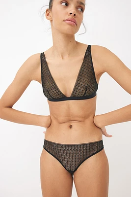 2-pack Lace Brazilian Briefs