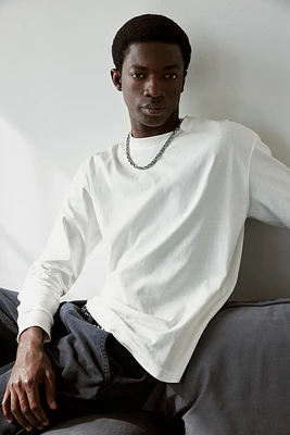 Loose Fit Cotton Jersey Shirt
