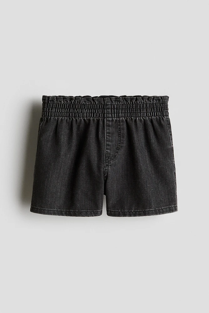 Loose Fit Denim Shorts