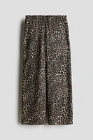 Textured Jersey Pants