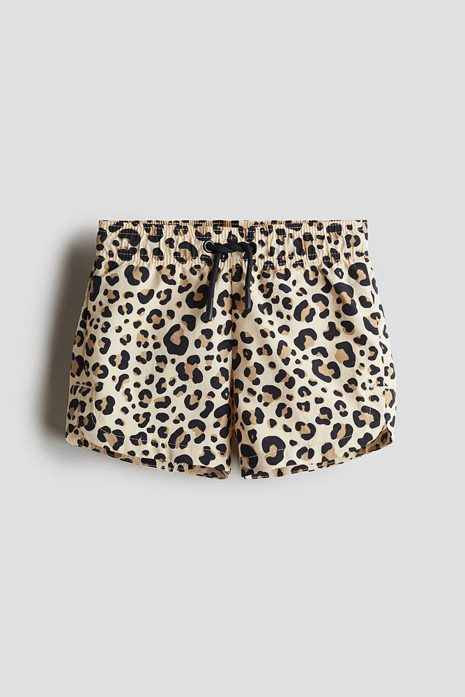 Patterned Swim Shorts
