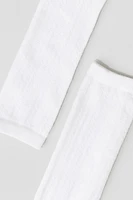 4-pack Pointelle-knit Socks