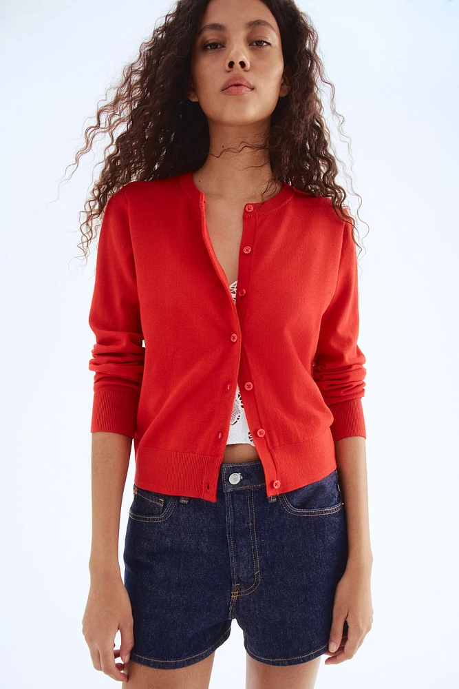 Fine-knit Cardigan