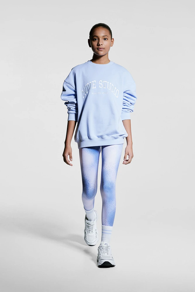 Patterned Sports Leggings with DryMove™
