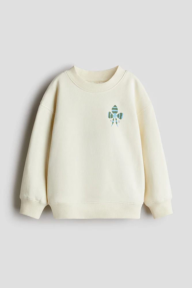 Printed Cotton Sweatshirt