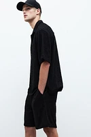 Relaxed Fit Terry Shorts