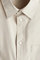 Oversized Short-Sleeved Shirt