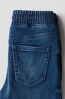 Cotton Denim Joggers