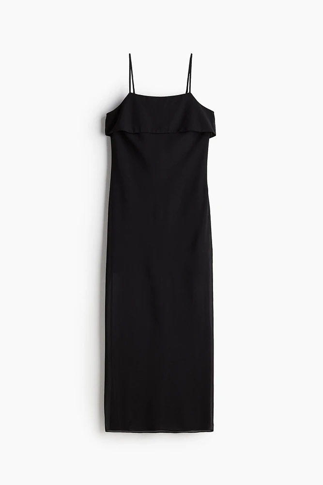 Sleeveless Chiffon Dress