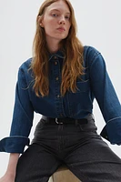 Curvy Fit Baggy High Jeans