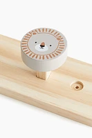 Wooden Wall Hanger Rack