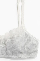 Soft-Cup Cotton Bra