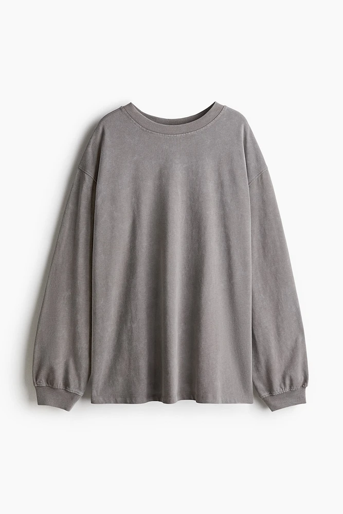 Washed-Look Top