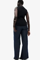Textured Jersey Vest