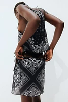 Tie-Detail Beach Skirt