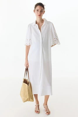 MAMA Cotton Shirt Dress