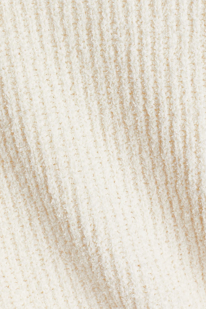 Haut en tricot côtelé