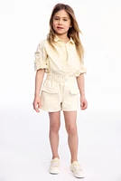 Loose Fit Denim Shorts