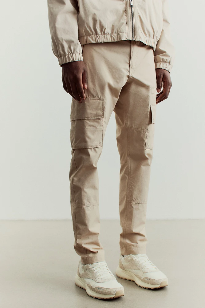 Regular-Fit Twill Cargo Pants