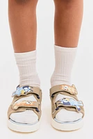 Sandales à motifs