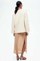 Loose-Fit Cotton Top