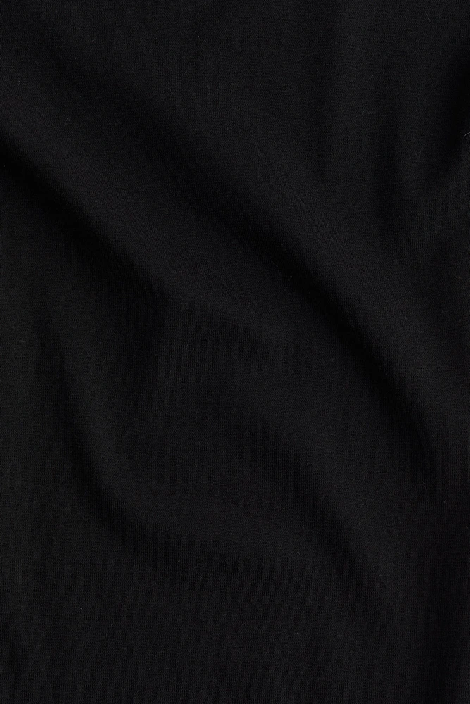 Long-sleeved Jersey Top