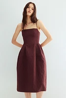 Jacquard-Weave Dress