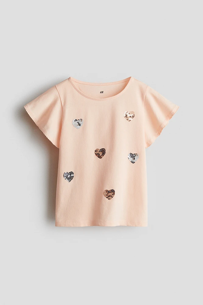 Sequin-Design Top