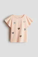 Sequin-Design Top