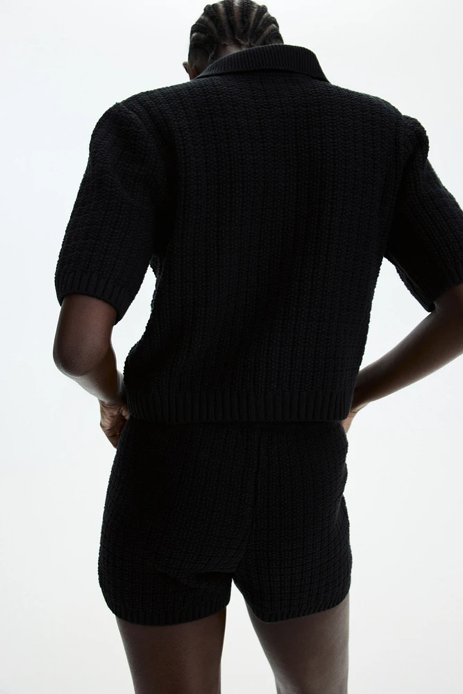 Cardigan with Collar
