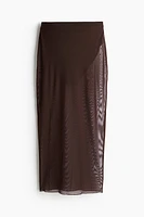Sheer Mesh Skirt