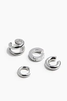 4-pack Ear Cuffs and Earring
