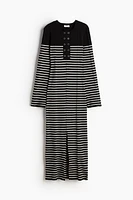 Long Rib-knit Dress