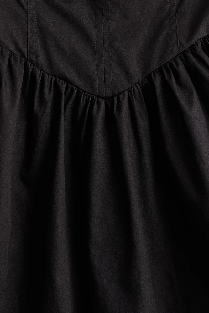 Dress with Flared Skirt