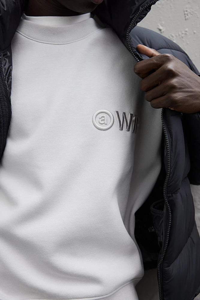 Embroidered Sweatshirt