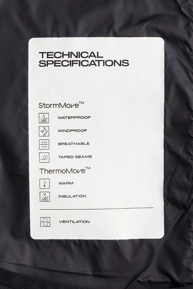 Regular-Fit Padded Ski Jacket with StormMove™