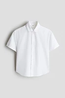 Chemise en popeline de coton